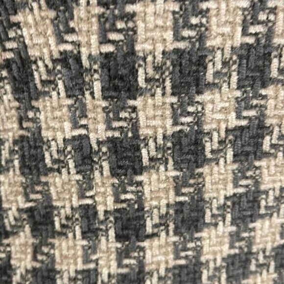 Jaeger Women Cream Gray Wool Blend Tweed Jacket Size 10 - Picture 3 of 8